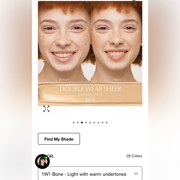 ESTÉE LAUDER Double Wear Sheer Long-Wear Foundation SPF19 1oz NWT - Picture 11 of 12